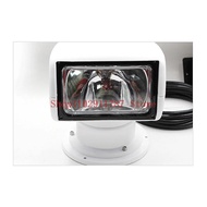 Marine Searchlight 12V/24V Xenon Yacht Speedboat Spotlight Super Bright Plum Blossom Switch 360 Degr