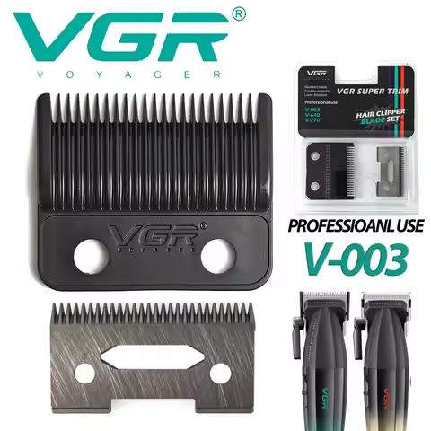 BRDCLIP VGR V-003 DLC Blade Hair Clipper Blade Trimmer Replacement Original Cutter Head Professional