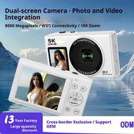 S150 CCD Digital Camera 80 Million Pixel Dual Screen Selfie Portable Camera WiFi Connectivit