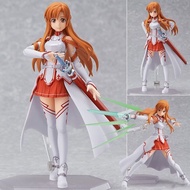 โมเดลฟิกเกอร์ PVC อนิเมะ Sword Art Online Asuna Yuuki Kirito Figma 178 ขนาด 14 ซม. สําหรับเก็บสะสม