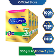 Enfagrow A+ Four Powdered Milk for Ages 3+ 1.4kg [350g x 4s] -Gift
