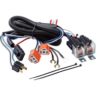 H4 Relay Harness Led Headlight Wiring Extension H6054 5x7 7x6 1set 2-Headlight Upgrade for Toyota 95