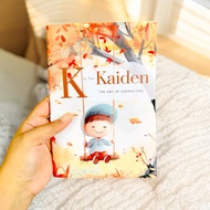 ABC of characters personalized book for kids children booklet