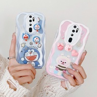 Casing Oppo A9 2020 Casing OPPO A5 2020 Case 3D Doll Doraemon Cartoon Transparent Soft Case for OPPO Phone Case XXNY