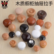 Drawer cabinet small handle, cabinet handle, cabinet door round handle, cabinet single-hole wooden h