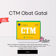 CTM 4 mg 1 Box isi 12 Tablet - Obat Alergi Gatal