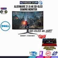 [ผ่อน 0% 10 ด.]Alienware 31.6 4K QD-OLED Gaming Monitor - AW3225QF(OLED 4K 240Hz)/ประกัน 3 Years+Ons