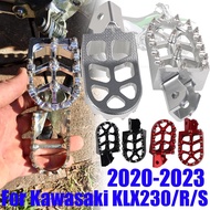 Pit Dirt Bike Footrest Footpegs Foot Pegs Rests Pedal For Kawasaki KLX230 KLX230R KLX230S KLX 230 R 
