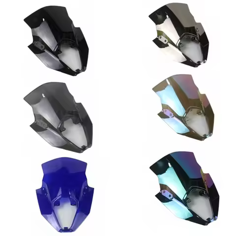 For Kawasaki Ninja 650 EX650 ER-6F ER6F 2020 2021 2022 2023 2024 motorcycl Windshield WindScreen bla