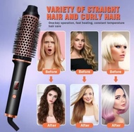 UKLISS THERMAL HAIR CURLER BRUSH HAIR STRAIGHTENER COMB CURLING IRON HAIR SALON STYLE SIKAT RAMBUT