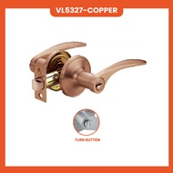 YALE VL4447 US15 VL4427 US15 Tubular Hand Leverset Door Lock Set Tubular Level Lock Kunci Pintu 管状门把