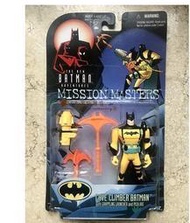 絕版KENNER 1995年 DC動畫版 蝙蝠俠BATMAN 兩款可動人偶模型  露天拍賣
