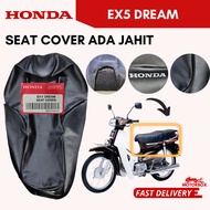 HONDA EX5 HIGH POWER DREAM ORIGINAL DESIGN SEAT COVER DOT 1 - ORI CUT KAIN SARUNG KUSYEN KULIT TEMPAT DUDUK STANDARD