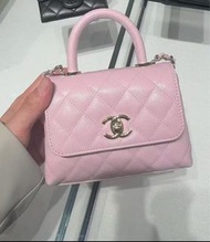 Chanel 25p Coco handle mini nano櫻花粉春夏限定