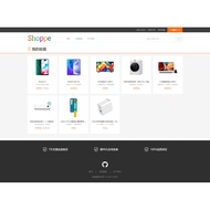 Shopping Mall Imitation Xiaomi Electronic Mall Products springboot+vue Front Rear Separation Item Co