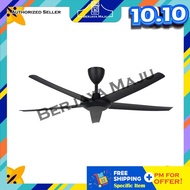 Alpha 56" Cosa DC Motor 5 Blade Remote Ceiling Fan CX10 5B/56 MB (Matt Black)