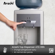 Arashi Top Gallon Water Dispenser Normal & Hot Atd 08N Sni ||