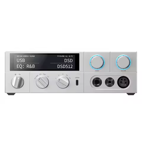 FIIO K15 Desktop DAC AMP All in One Music Streamer Network Bridge HiFi Digital Transport dual AK4497