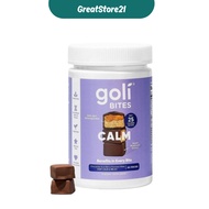 Goli Calm Ashwagandha Bites 30s - Milk chocolate acai berry flavor, with Ashwagandha (Vegetarian Glu