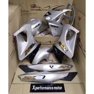 READY STOCK - [STICKER TANAM] Kawasaki RR150 /KRR 150/ZX150 HLD BODY COVERSET CUSTOM SILVER