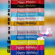 Happy birthday sash/birthday sash