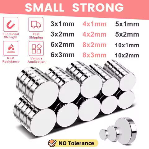 Super Powerful Magnets Strong Round Magnets for Fridge ,DIY, Scientific, Craft,3x1 3x2 4x1 4x2 5x1 5