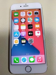 蘋果APPLE iPhone 6S 128G A1688 IOS14.7.1金色 螢幕右上小瑕 四周略暗 當零件機