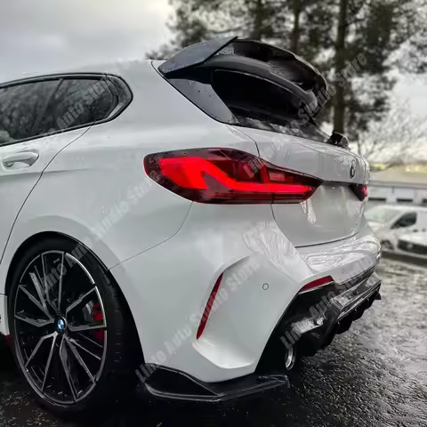 Maxton Style 1:1 Rear Bumper Side Diffuser For BMW 1 Series M135i F40 M Sport 2019-2024 Splitter Spo