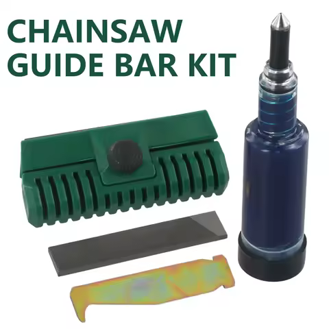 Chainsaw Guide Complete Chainsaw Guide Bar Maintenance Set for Optimal Groove Rail Dressing and Bar 