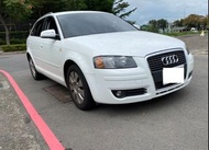 中古車 2008 A3 AUDI 1.4L 白色 掀背車 低稅金 專賣 一手 二手 自用 國產 進口 代步車 休旅車