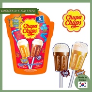 [Chupa Chups] 6 pieces Fizzy Lollipops 90g (Coke/Orange) Fizzy Drinks Candy