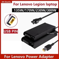 135W 170W 230W 300W USB Laptop Power Adapter Compatible with Lenovo Legion R/Y7000P Y9000K P50 P70 2