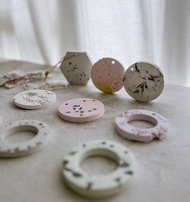 【 DIY材料包 】磨石 | 水晶 | 琉璃 |工業風 | 大理石紋 擴香片