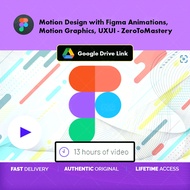 Figma Course- Motion Design with Figma Animations, Motion Graphics, UXUI - ZeroToMastery- Learn Figm