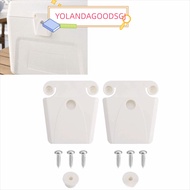 YOLANDAGOODSGJ 2 Set Cooler Latch Replacement, Plastic Screws Included Ice Chest Latch Repair, Heavy
