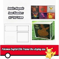 Acrylic Display Case – Fits English Pokémon Elite Trainer Boxes (ETB)