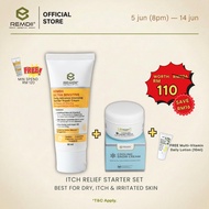 REMDII Itch Relief Starter Set | Cooling Snow 30g + Ultra Sensitive 50ml + FREE Lotion 10ml | Krim E