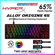 HyperX Alloy Origins 65 RGB LED Mechanical Gaming Keyboard 65 Form Factor HyperX Switch ( 4P5D6AA#ABA / 56R64AA#ABA )