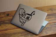 Sticker Aksesoris Laptop Apple Macbook Winnie The Pooh Jar Of Apple