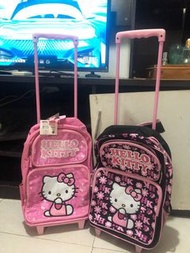 Hello Kitty 書包（有轆）