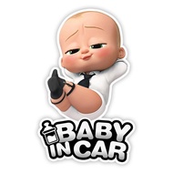 Children's Boys Car Stickers Cartoon Funny Car Body Bumper Rear Window Car Stickers for Kids XE3R