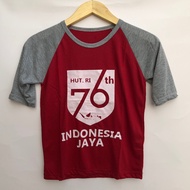 Almost Unisex 3/4 Sleeve Raglan Children's T-Shirt (August 2021)