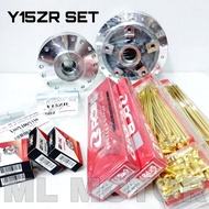 Y15ZR / Y16 (4Lubang) Set Hub Gantang RCB Lidi/Spoke Bearing Collar Bush Complete One Set