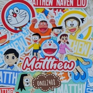 Doraemon Name Sticker