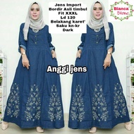 ANGGI AERO DRESS GAMIS JUMBO JEANS FT