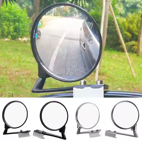 360 Degree Rotation Car Front Wheel Blind Zone Mirror Wide Angle Rearview Mirror Dead Zone Auxiliary
