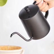 Ấm Đun Nước Cổ Ngỗng Rót Pha Cà Phê Pour Over Vòi Dài Inox 304 có Nắp 600ML