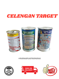 CELENGAN TARGET/CELENGAN PANJANG TARGET/CELENGAN UKURAN/CELENGAN TABUNGAN/TABUNGAN TARGET