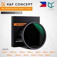CLEARANCE K&F Concept Variable Neutral Density ND8-ND2000 ND Filter MultiResistant Coating 37mm-82mm