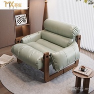 Sofa Balcony Single Reclining Chair Antique Chair Thickened Medium Living Room Sofa Lazy Ze Upgraded